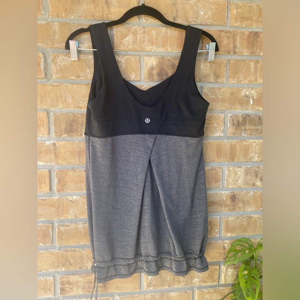 Lululemon Run: Tame Me Tank Top  Black Size 8 - Picture 4 of 8
